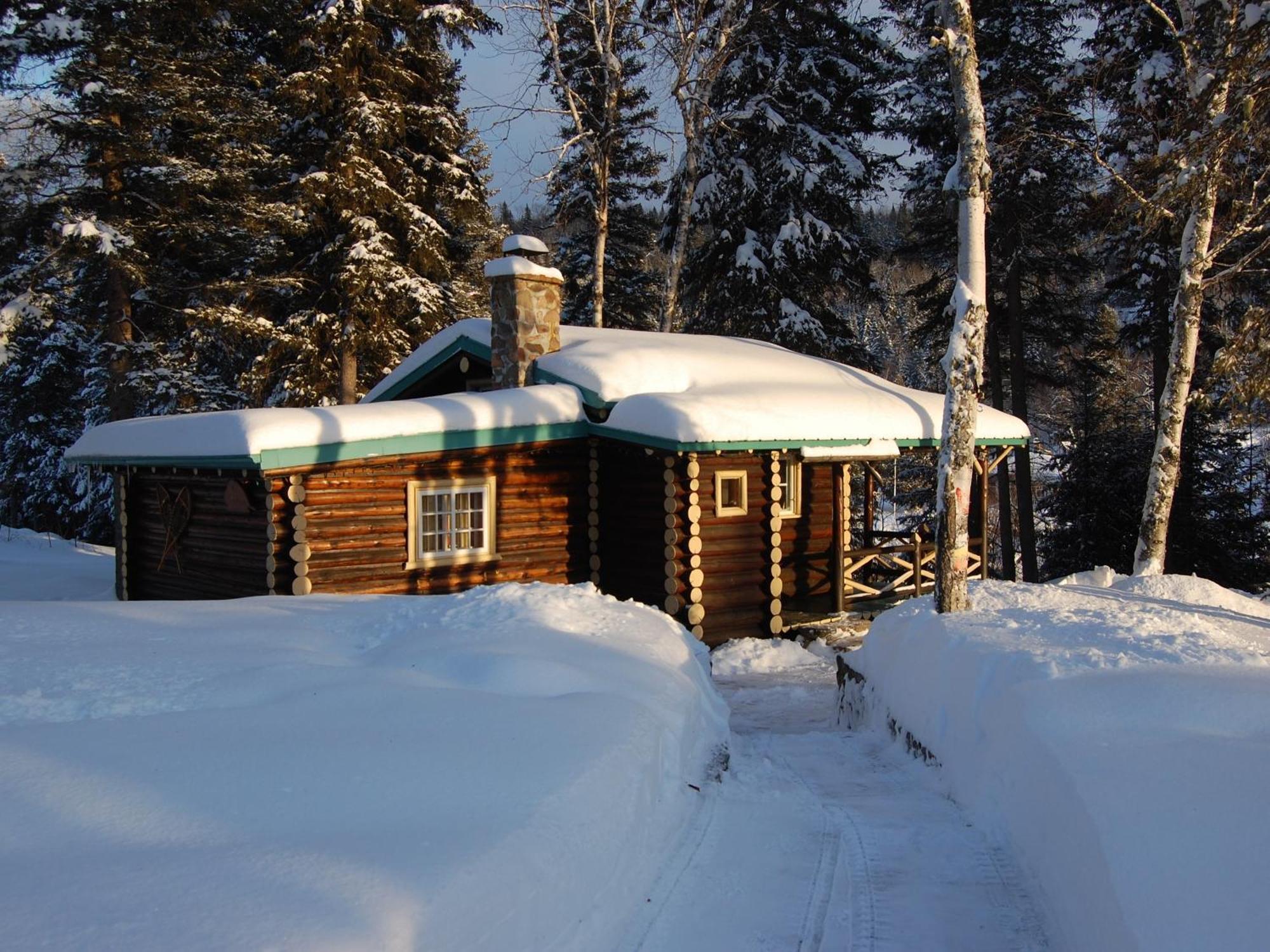 Domaine Le Bostonnais - Le Village En Bois Rond Ла-Тюк Номер фото