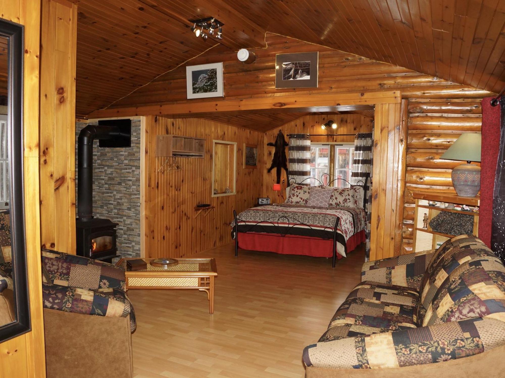 Domaine Le Bostonnais - Le Village En Bois Rond Ла-Тюк Номер фото