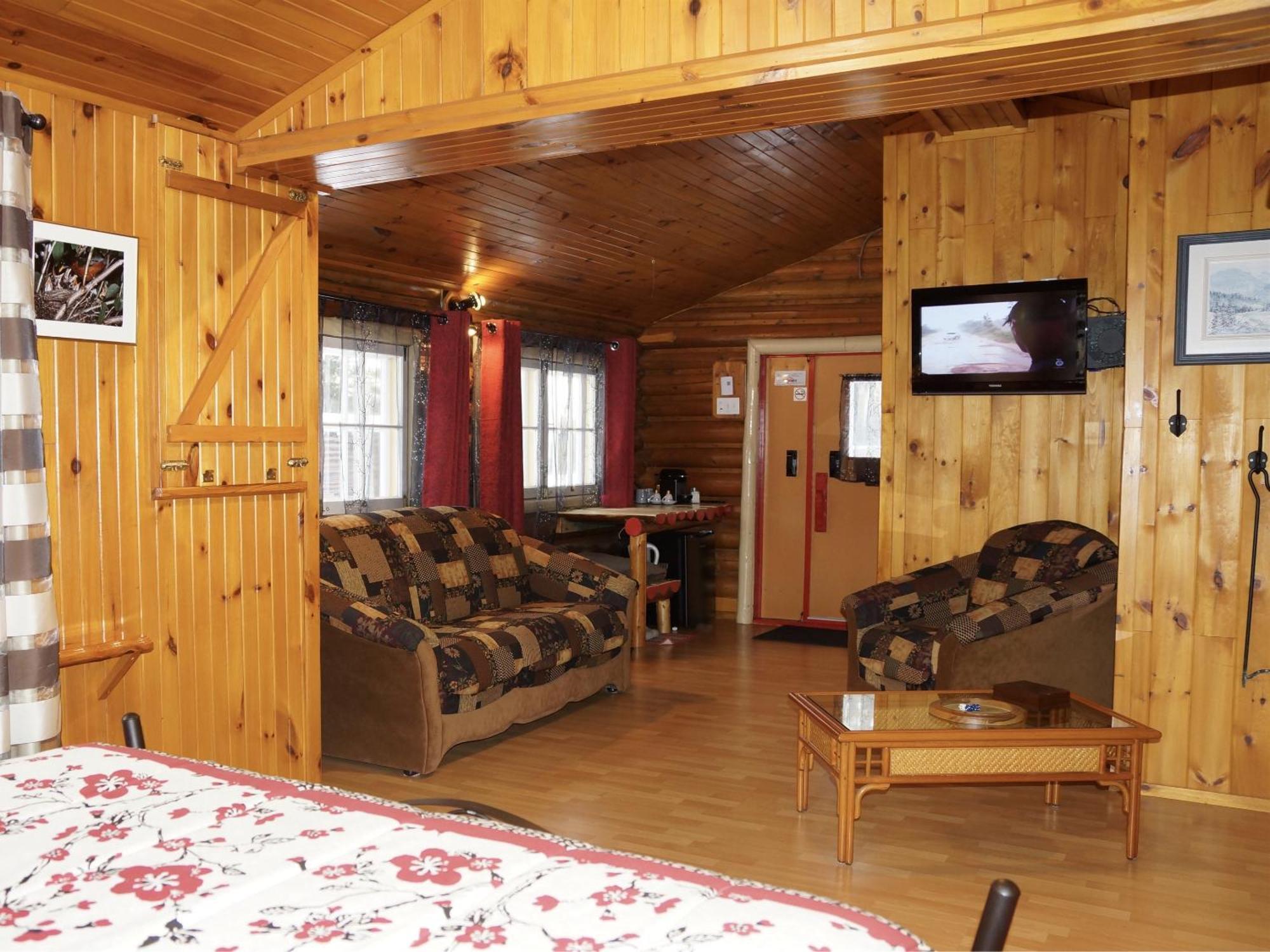 Domaine Le Bostonnais - Le Village En Bois Rond Ла-Тюк Номер фото